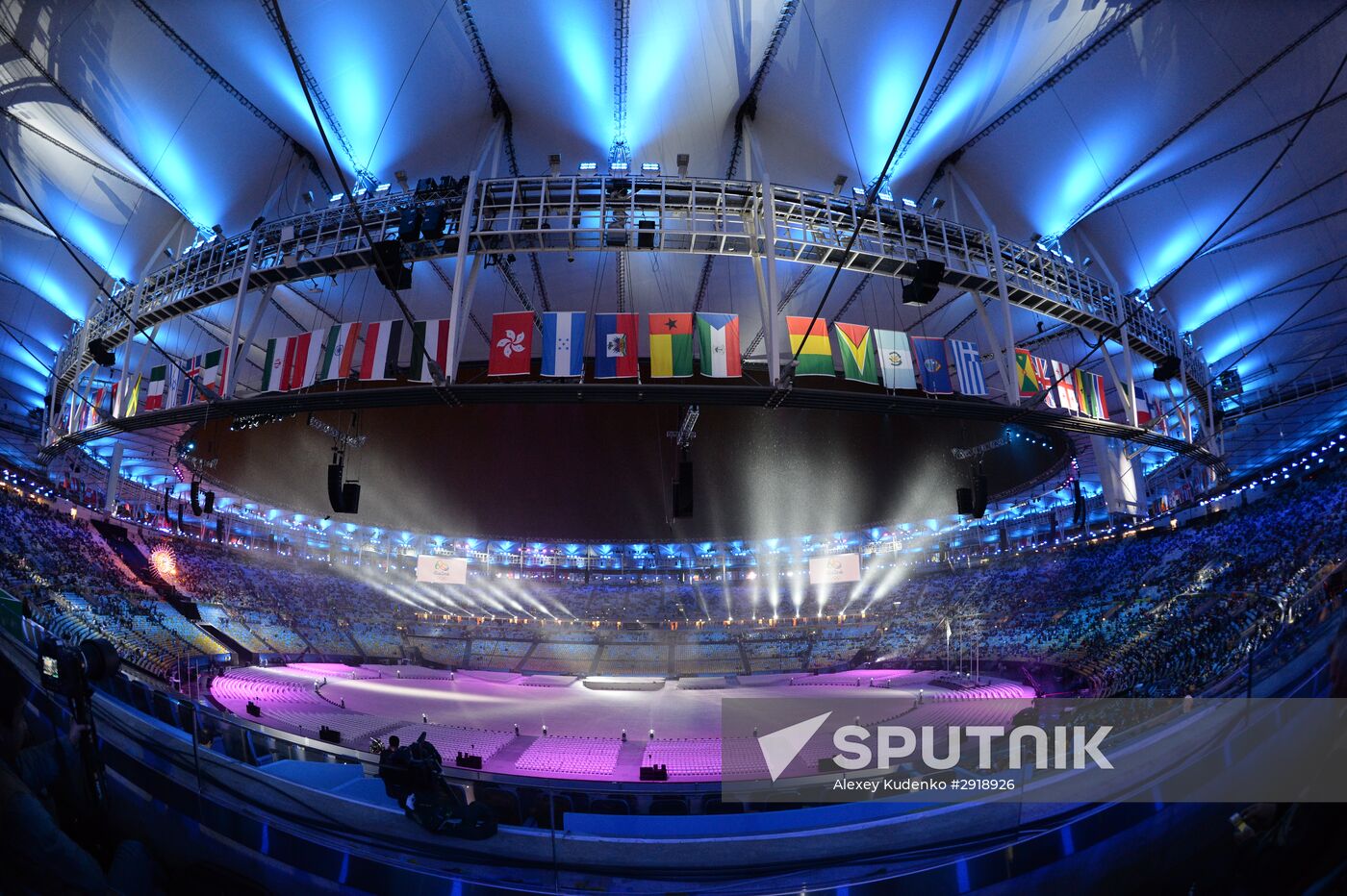 Closing ceremony of the XXXI Olympic Summer Games in Rio de Janeiro