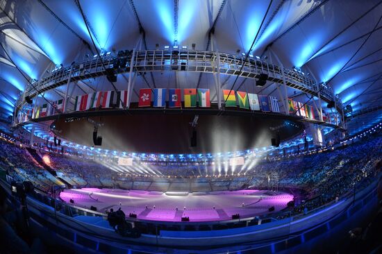 Closing ceremony of the XXXI Olympic Summer Games in Rio de Janeiro
