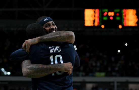 2016 Summer Olympics. Basketball. Men. Finals