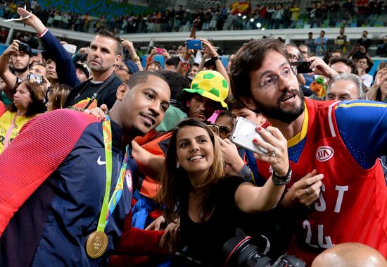 2016 Summer Olympics. Basketball. Men. Finals