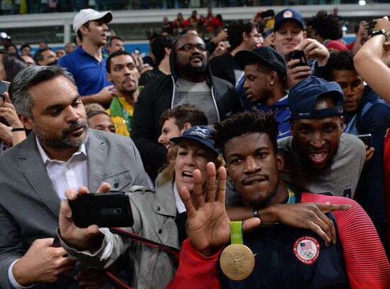 2016 Summer Olympics. Basketball. Men. Finals