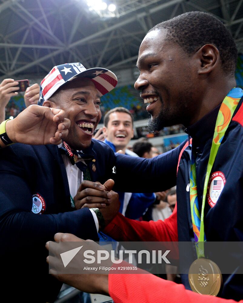 2016 Summer Olympics. Basketball. Men. Finals