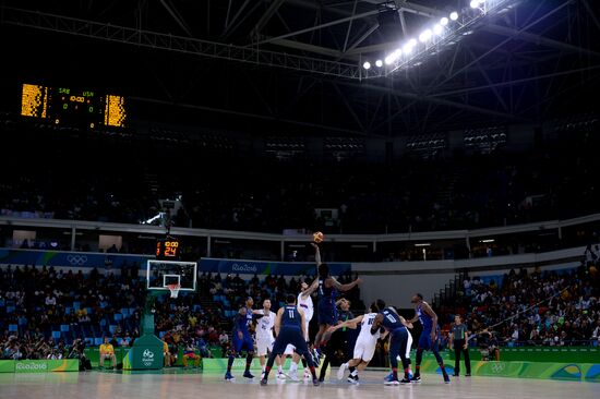 2016 Summer Olympics. Basketball. Men. Finals