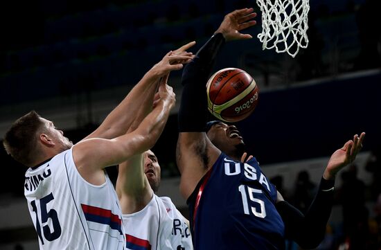 2016 Summer Olympics. Basketball. Men. Finals