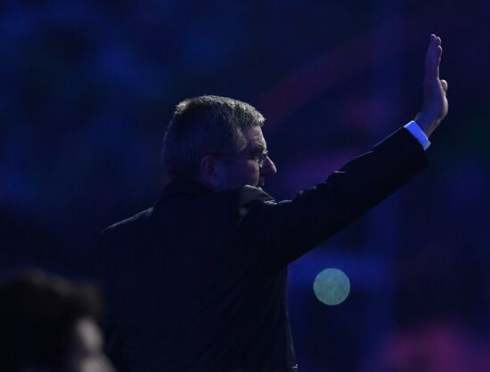 Closing ceremony of the XXXI Olympic Summer Games in Rio de Janeiro