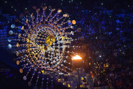 Closing ceremony of the XXXI Olympic Summer Games in Rio de Janeiro