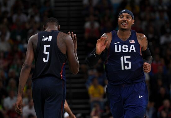 2016 Summer Olympics. Basketball. Men. Finals