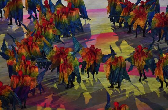 Closing ceremony of the XXXI Olympic Summer Games in Rio de Janeiro