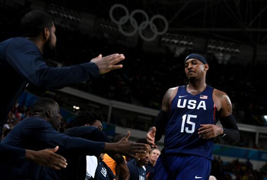 2016 Summer Olympics. Basketball. Men. Finals