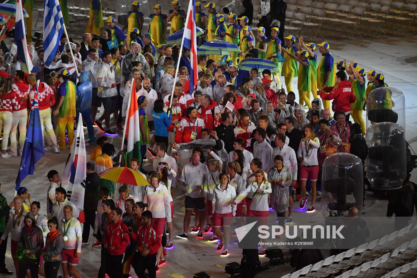 Closing ceremony of the XXXI Olympic Summer Games in Rio de Janeiro