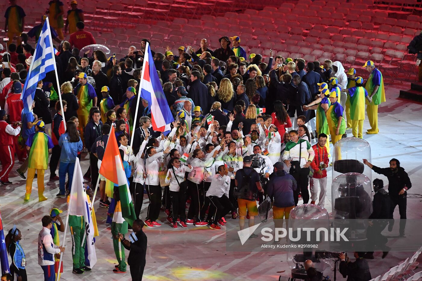 Closing ceremony of the XXXI Olympic Summer Games in Rio de Janeiro