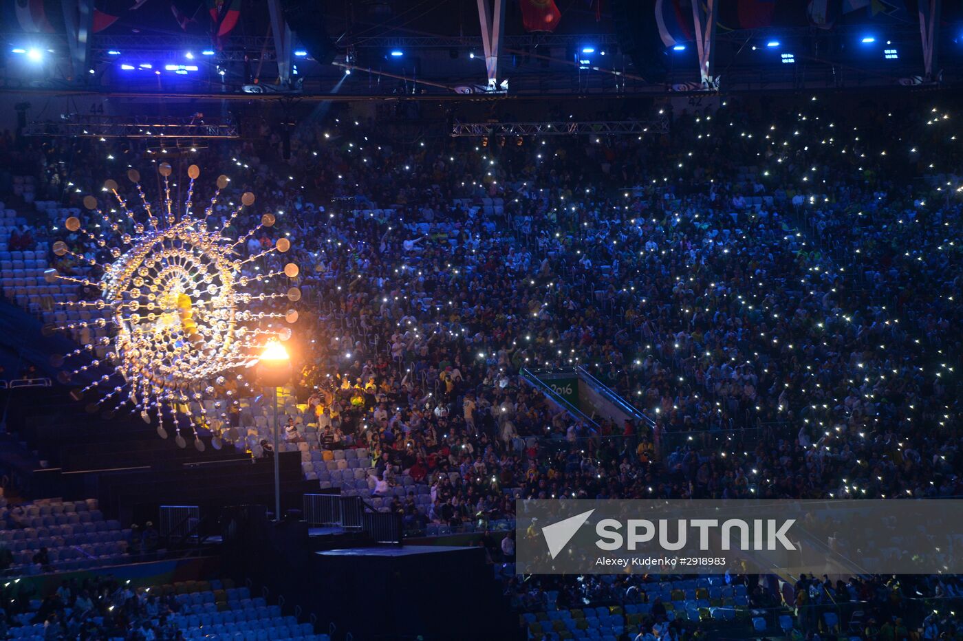 Closing ceremony of the XXXI Olympic Summer Games in Rio de Janeiro