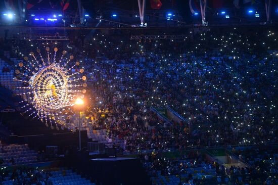 Closing ceremony of the XXXI Olympic Summer Games in Rio de Janeiro