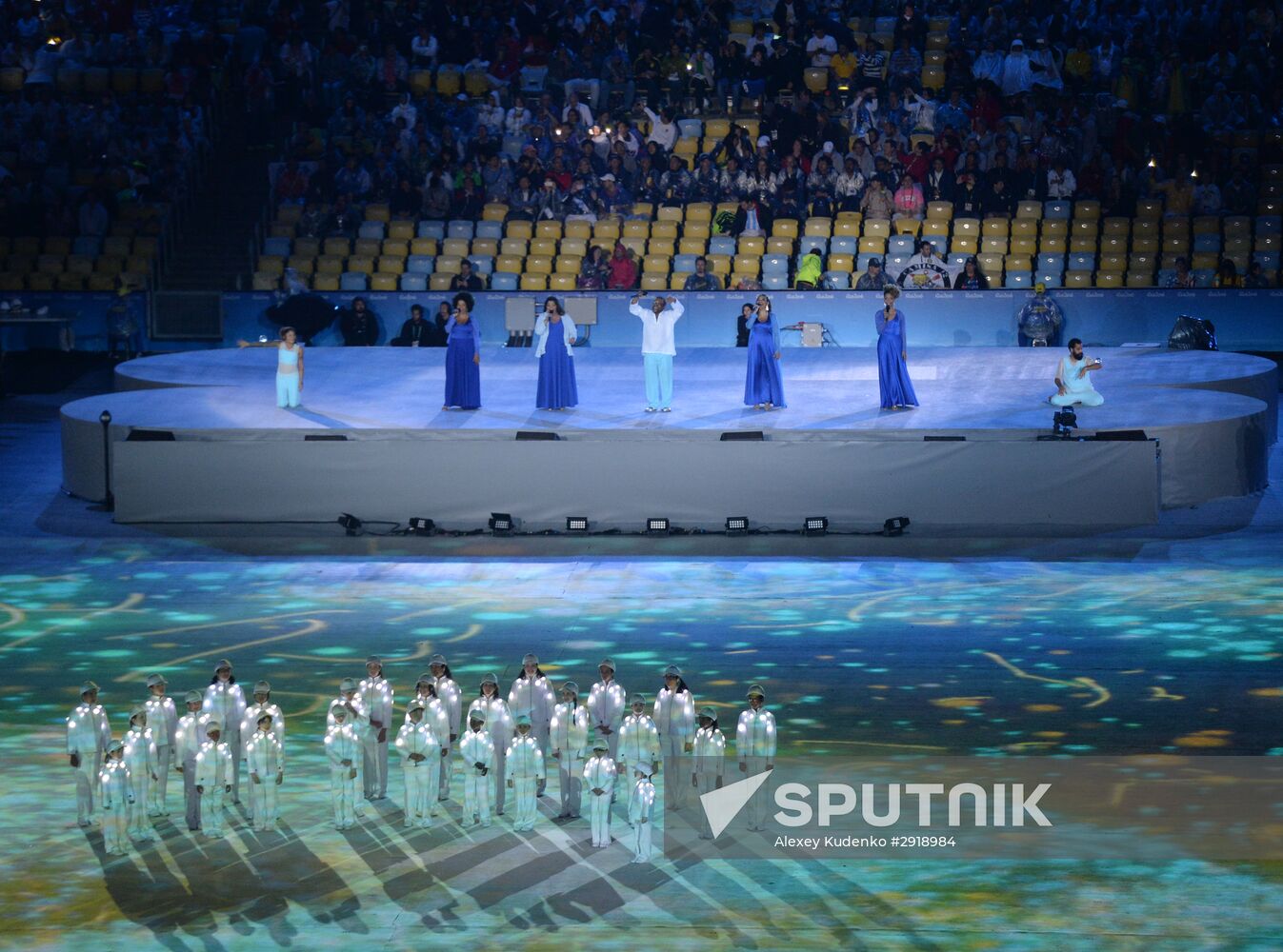 Closing ceremony of the XXXI Olympic Summer Games in Rio de Janeiro