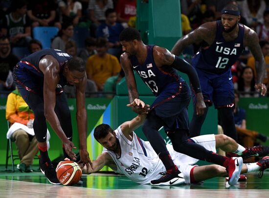 2016 Summer Olympics. Basketball. Men. Finals