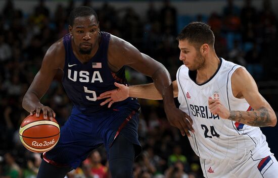 2016 Summer Olympics. Basketball. Men. Finals