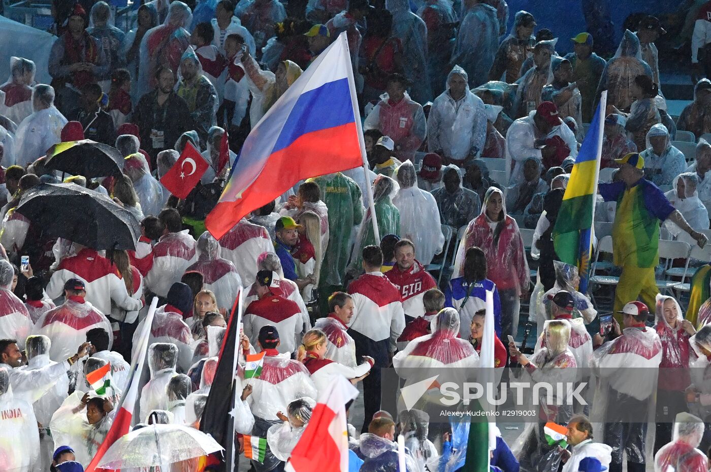 Closing ceremony of the XXXI Olympic Summer Games in Rio de Janeiro