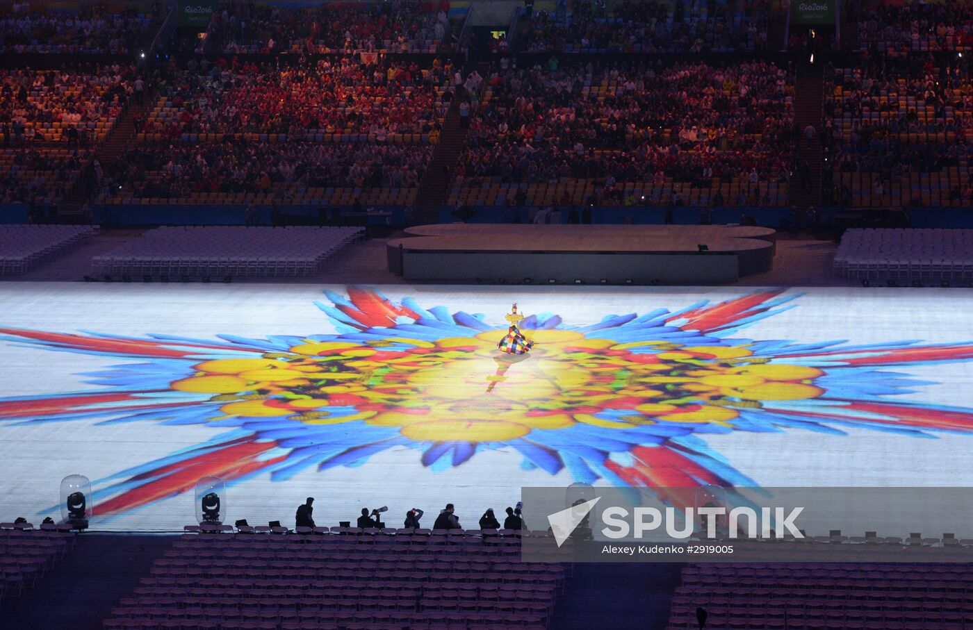Closing ceremony of the XXXI Olympic Summer Games in Rio de Janeiro