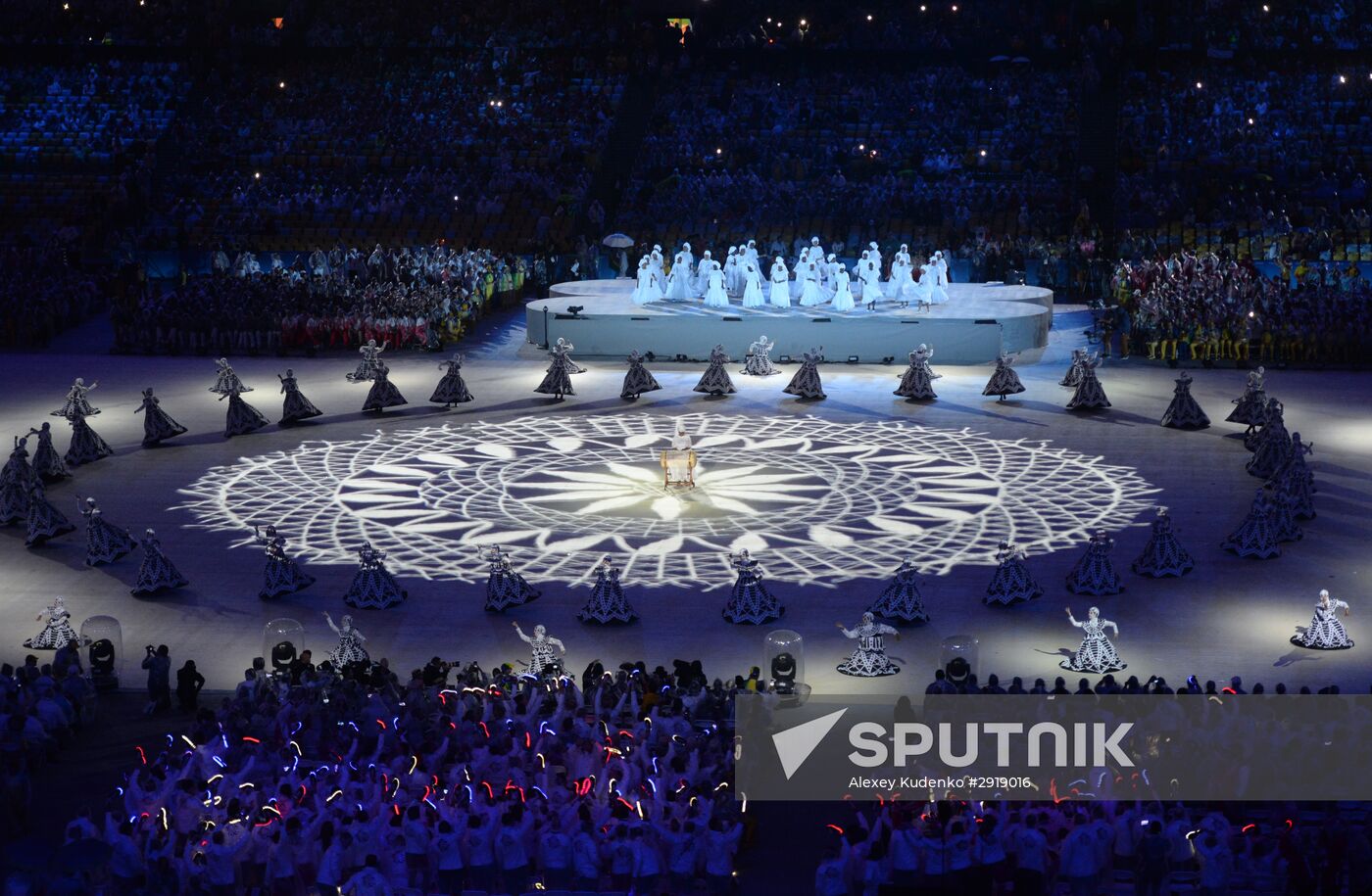 Closing ceremony of the XXXI Olympic Summer Games in Rio de Janeiro