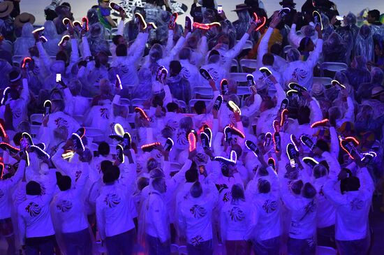 Closing ceremony of the XXXI Olympic Summer Games in Rio de Janeiro