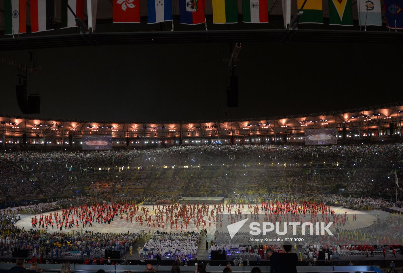 Closing ceremony of the XXXI Olympic Summer Games in Rio de Janeiro