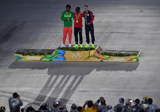 Closing ceremony of the XXXI Olympic Summer Games in Rio de Janeiro