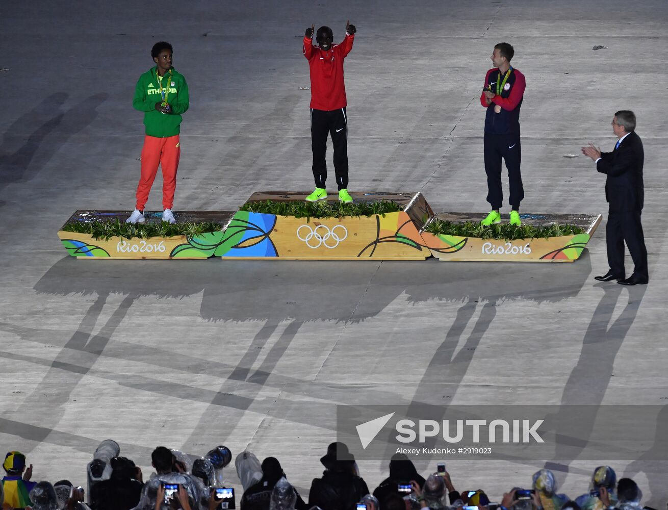 Closing ceremony of the XXXI Olympic Summer Games in Rio de Janeiro