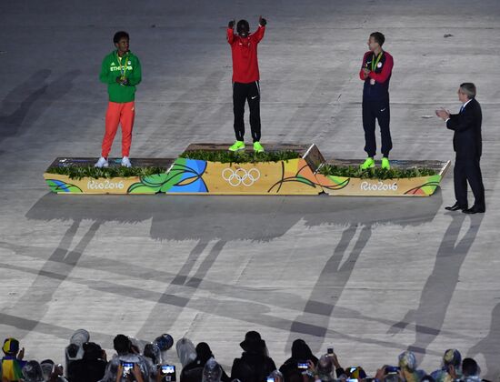 Closing ceremony of the XXXI Olympic Summer Games in Rio de Janeiro