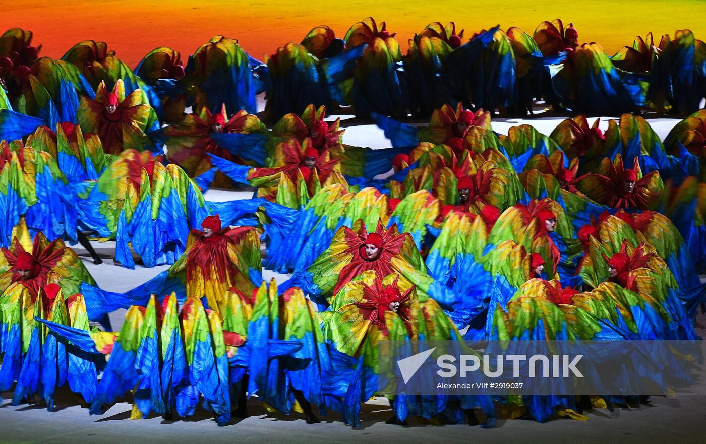 Closing ceremony of the XXXI Olympic Summer Games in Rio de Janeiro