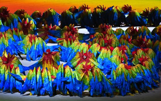 Closing ceremony of the XXXI Olympic Summer Games in Rio de Janeiro