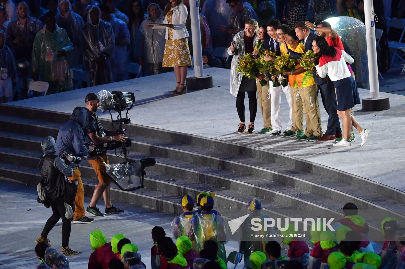 Closing ceremony of the XXXI Olympic Summer Games in Rio de Janeiro