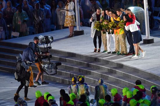 Closing ceremony of the XXXI Olympic Summer Games in Rio de Janeiro