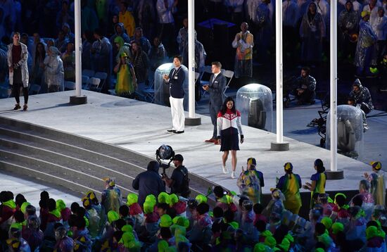 Closing ceremony of the XXXI Olympic Summer Games in Rio de Janeiro