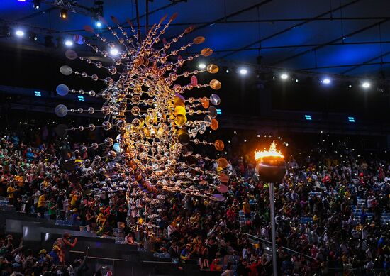 Closing ceremony of the XXXI Olympic Summer Games in Rio de Janeiro