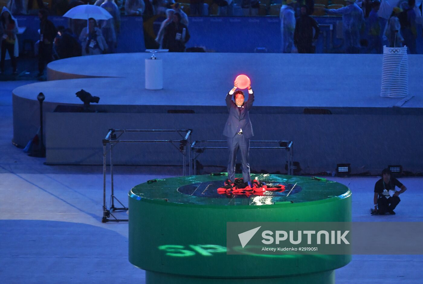 Closing ceremony of the XXXI Olympic Summer Games in Rio de Janeiro