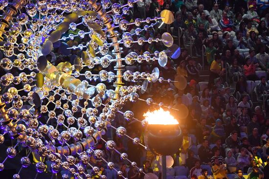 Closing ceremony of the XXXI Olympic Summer Games in Rio de Janeiro