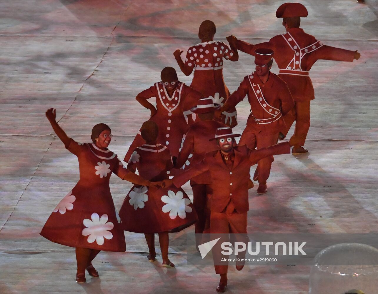 Closing ceremony of the XXXI Olympic Summer Games in Rio de Janeiro