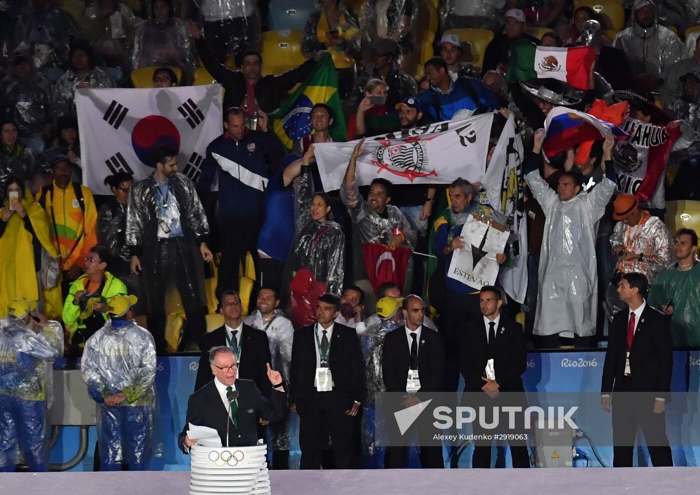 Closing ceremony of the XXXI Olympic Summer Games in Rio de Janeiro