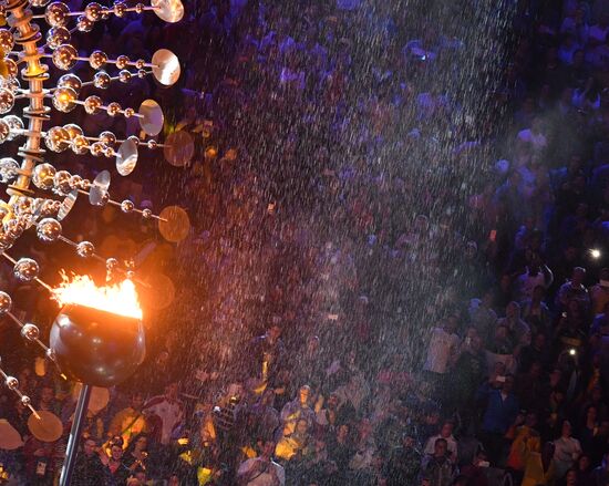 Closing ceremony of the XXXI Olympic Summer Games in Rio de Janeiro