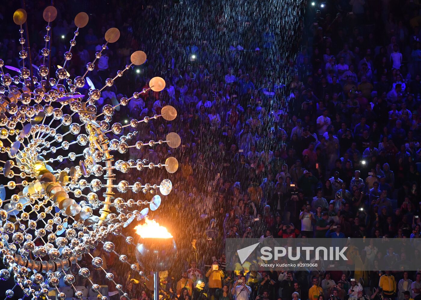 Closing ceremony of the XXXI Olympic Summer Games in Rio de Janeiro