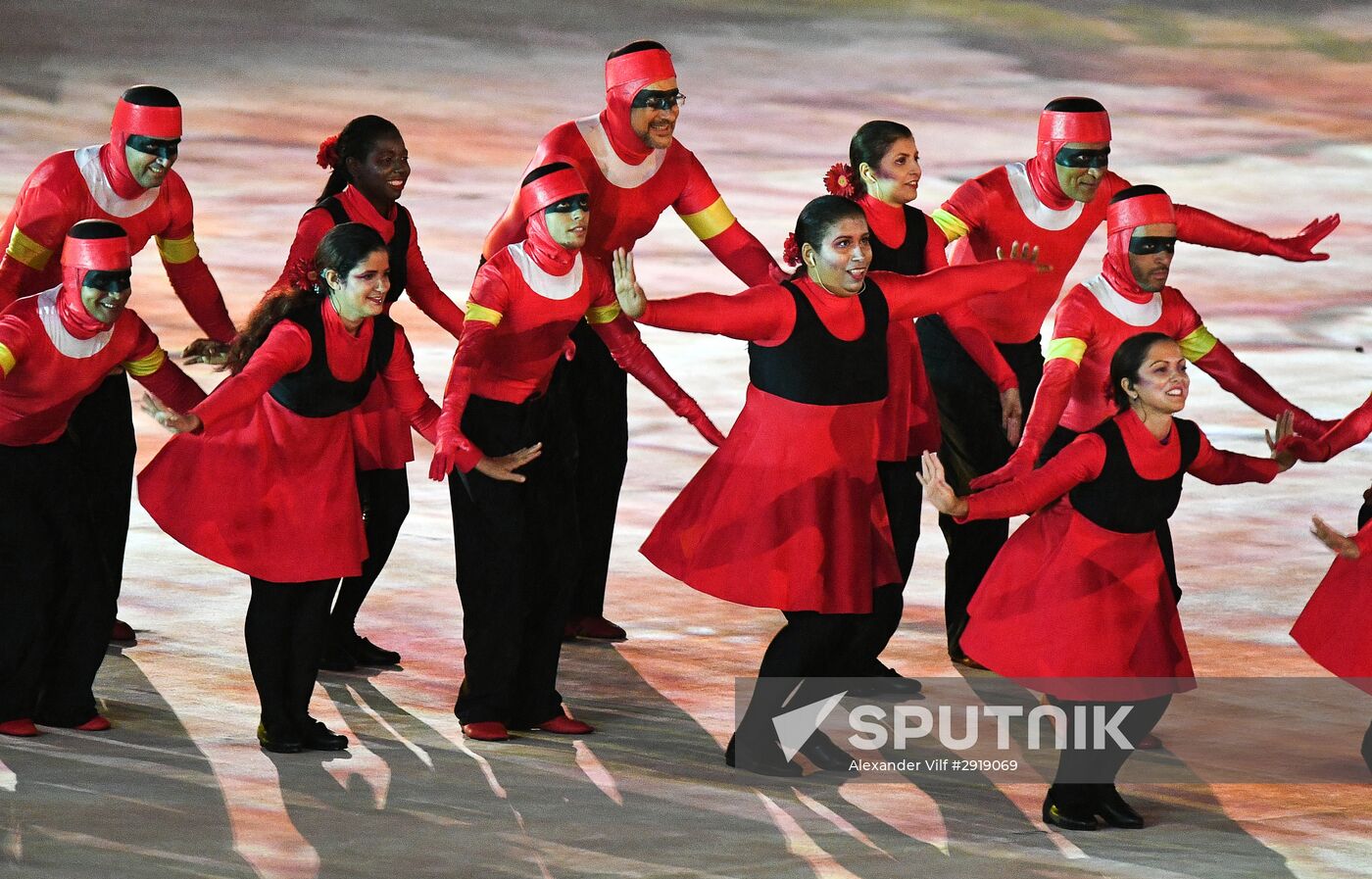 Closing ceremony of the XXXI Olympic Summer Games in Rio de Janeiro