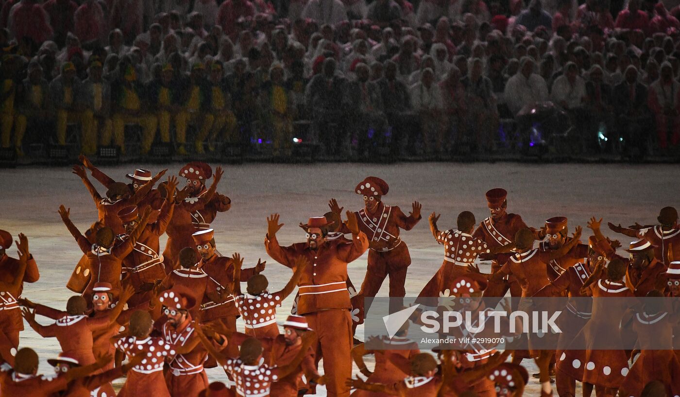 Closing ceremony of the XXXI Olympic Summer Games in Rio de Janeiro