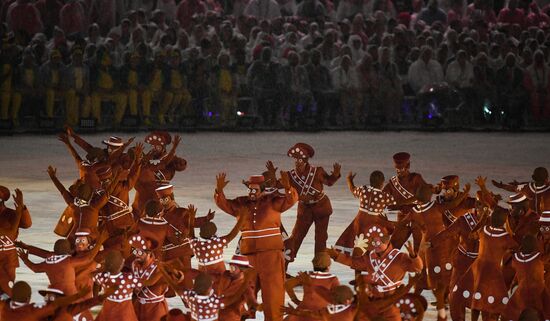 Closing ceremony of the XXXI Olympic Summer Games in Rio de Janeiro