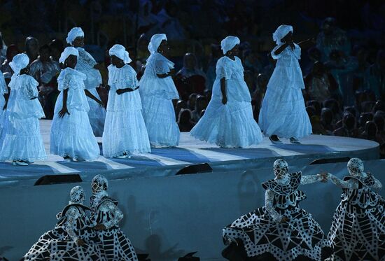 Closing ceremony of the XXXI Olympic Summer Games in Rio de Janeiro