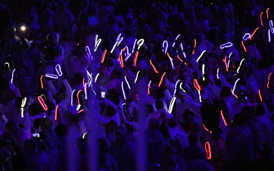 Closing ceremony of the XXXI Olympic Summer Games in Rio de Janeiro