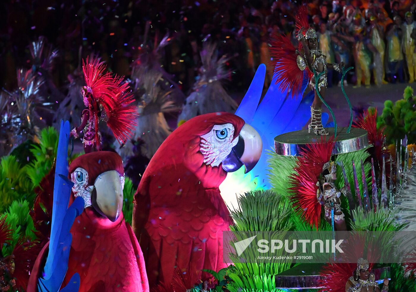 Closing ceremony of the XXXI Olympic Summer Games in Rio de Janeiro