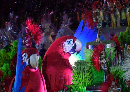 Closing ceremony of the XXXI Olympic Summer Games in Rio de Janeiro