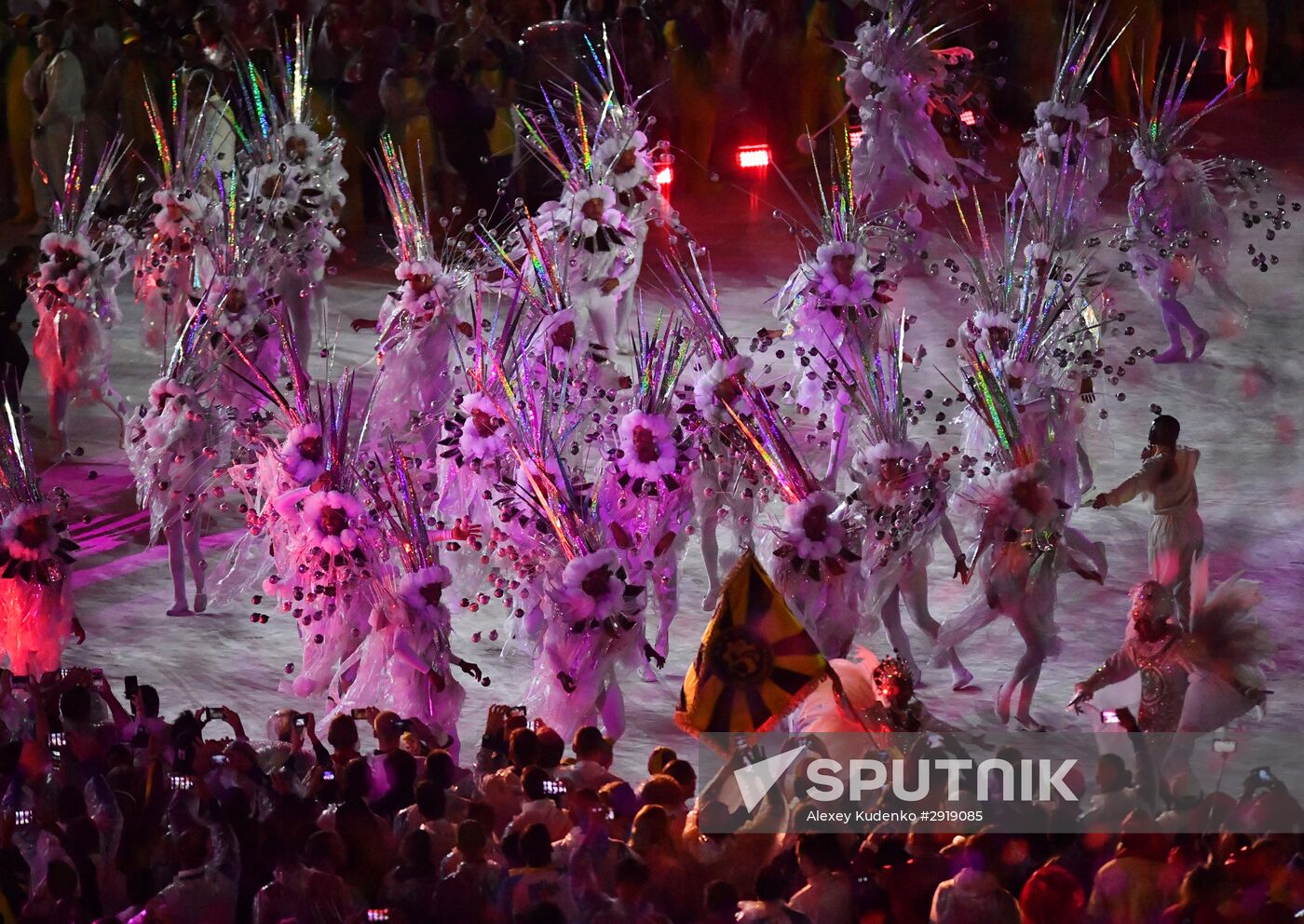 Closing ceremony of the XXXI Olympic Summer Games in Rio de Janeiro