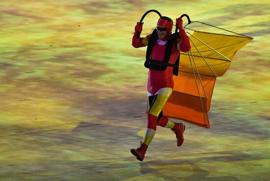 Closing ceremony of the XXXI Olympic Summer Games in Rio de Janeiro