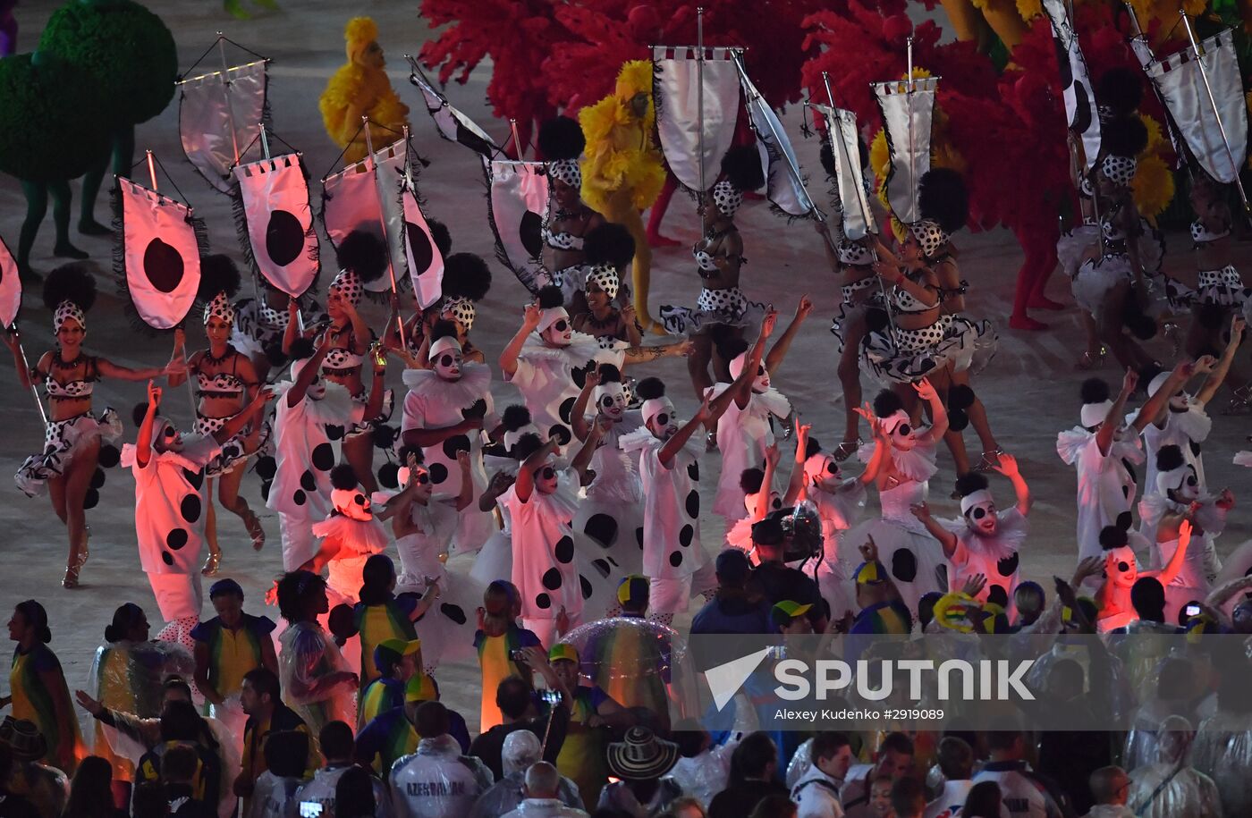 Closing ceremony of the XXXI Olympic Summer Games in Rio de Janeiro